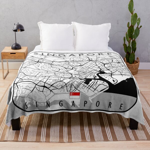 Item preview, SINGAPORE CITY MAP designed and sold by hatimelhag.