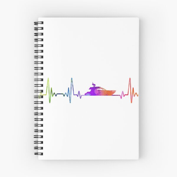 Item preview, Yachting heartbeat watercolor designed and sold by loves789.