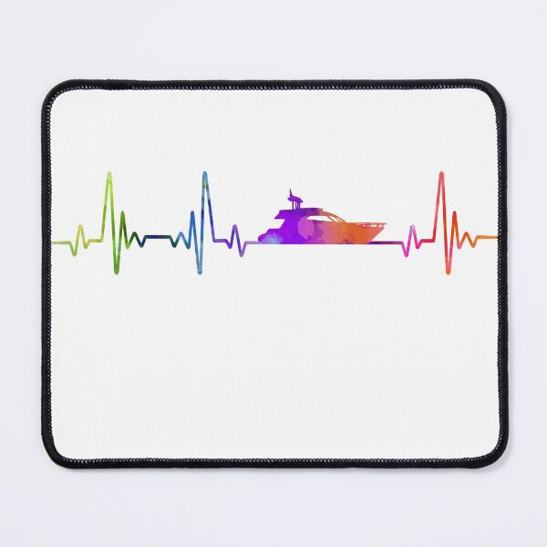 Item preview, Yachting heartbeat watercolor designed and sold by loves789.