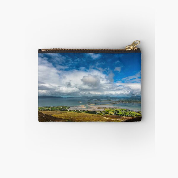 Item preview, View from the top of Croagh Patrick Mountain, nicknamed the Reek in County Mayo after Mweelrea and Nephin, Ireland designed and sold by AlbertMi.