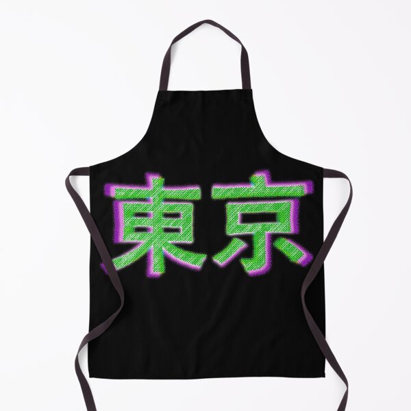 Item preview, Tokyo characters in neon and pink Tokyo designed and sold by Shirtilike.