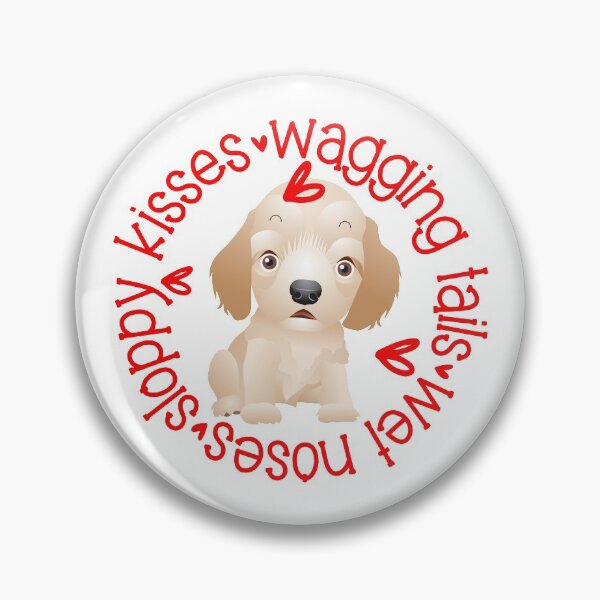 Item preview, Cute Golden Retreiver puppy dog, wagging tails, wet noses, sloppy kisses designed and sold by TheresPawprints.