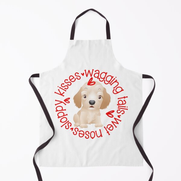 Item preview, Cute Golden Retreiver puppy dog, wagging tails, wet noses, sloppy kisses designed and sold by TheresPawprints.