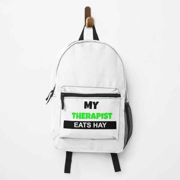 Item preview, my therapist eats hay  designed and sold by sarina G.