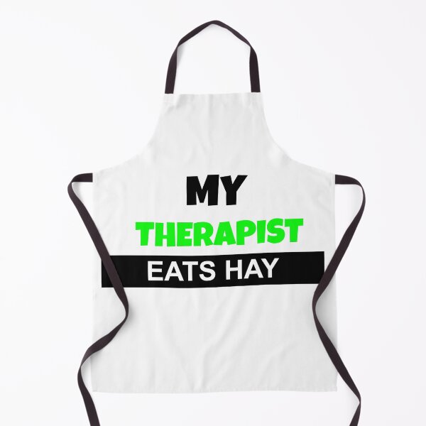Item preview, my therapist eats hay designed and sold by sarina G.