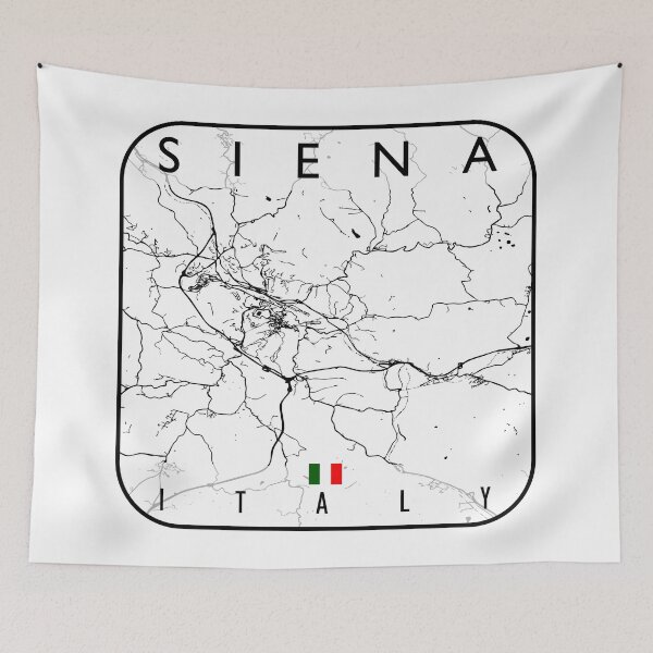 Item preview, SIENA MAP ITALY designed and sold by hatimelhag.