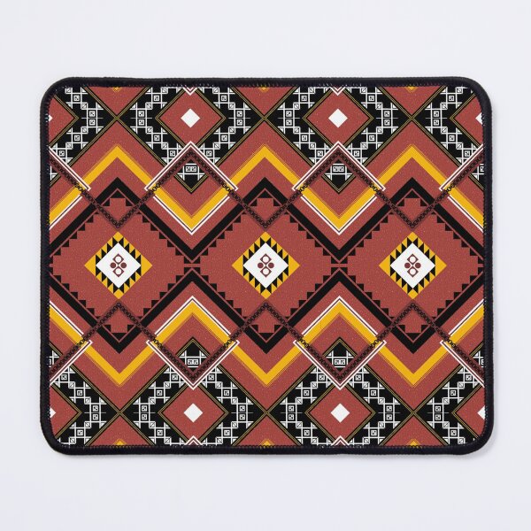Item preview, Red geometric ethnic RE1 designed and sold by KaranSaengarun.