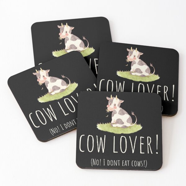 Item preview, Cow lover for vegans / vegetarians  designed and sold by -Lily-Anne-.