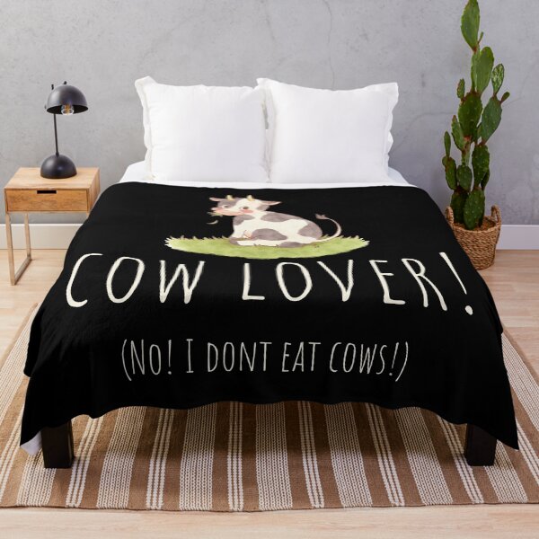 Item preview, Cow lover for vegans / vegetarians designed and sold by -Lily-Anne-.