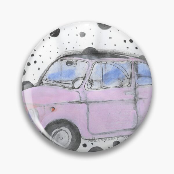 Item preview, Fiat 500 pink designed and sold by walterfest.