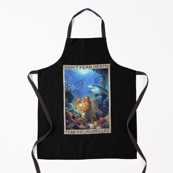 Item preview, Don't Fear Death Fear The Un-Lived Life - Men Diving Poster Gift  designed and sold by MagicatcoArt.