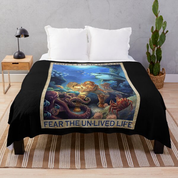 Item preview, Don't Fear Death Fear The Un-Lived Life - Men Diving Poster Gift  designed and sold by MagicatcoArt.