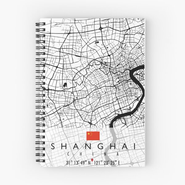 Item preview, SHANGHAI MAP CHINA designed and sold by hatimelhag.