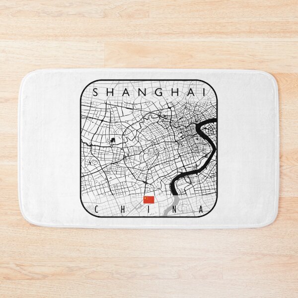 Item preview, SHANGHAI MAP CHINA designed and sold by hatimelhag.