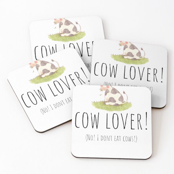 Item preview, Cow lover for vegans / vegetarians  designed and sold by -Lily-Anne-.