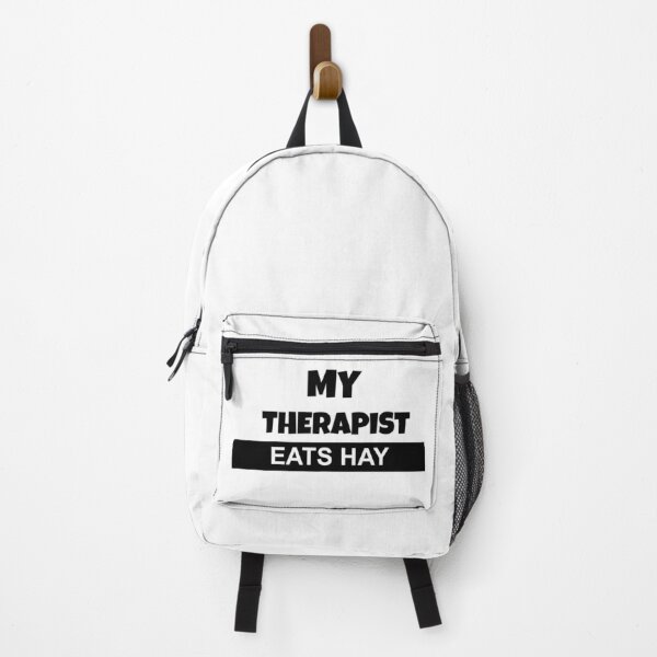 Item preview, my therapist eats hay  designed and sold by sarina G.