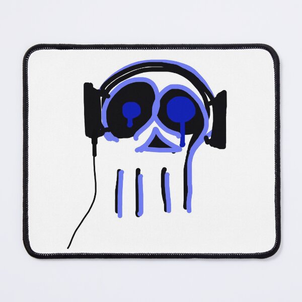 Item preview, Basshead Blue designed and sold by RIPsweetmachine.