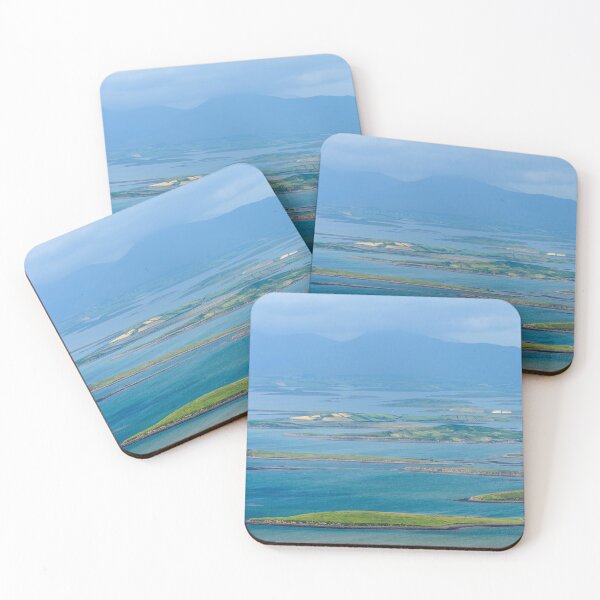 Item preview, View from top of the mountain  Croagh Patrick, nicknamed the Reek in County Mayo after Mweelrea and Nephin, Ireland designed and sold by AlbertMi.
