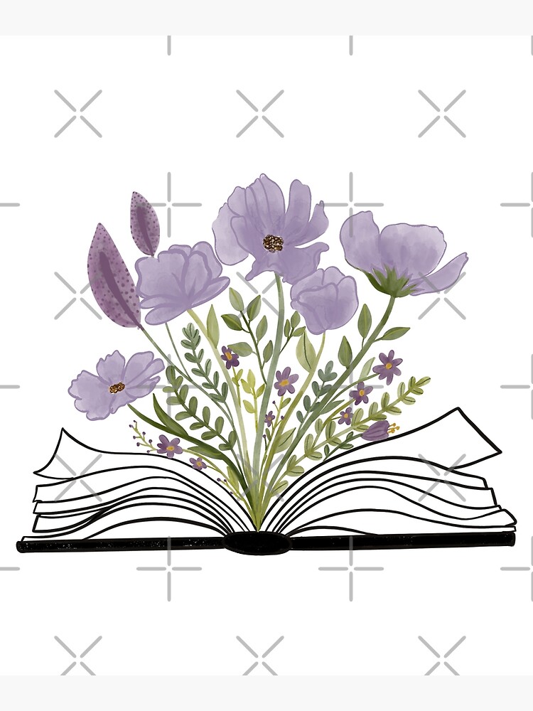 flowers watercolor workbook