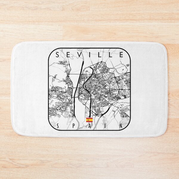 Item preview, SEVILLE MAP SPAIN designed and sold by hatimelhag.