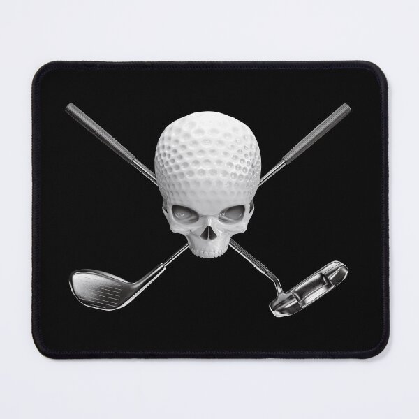 Item preview, Fairway to Hell Golf Skull designed and sold by GrandeDuc.