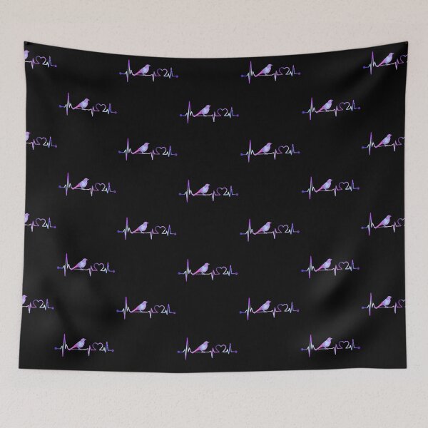 Item preview, BIRD HEARTBEAT GALAXY designed and sold by tinydreams10.
