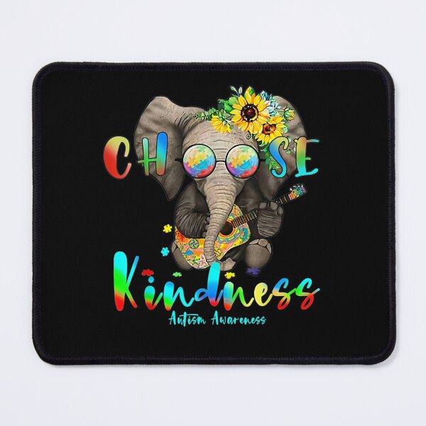 Item preview,  Autism Sunflower Elephant Choose Kindness Awareness designed and sold by ritaz78.