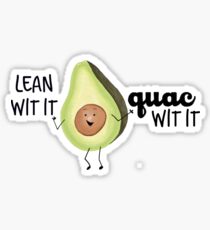 Pegatina Lean con eso, guaca