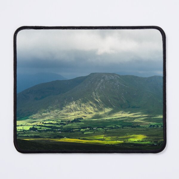 Item preview, View from top of the mountain  Croagh Patrick, nicknamed the Reek in County Mayo after Mweelrea and Nephin, Ireland designed and sold by AlbertMi.