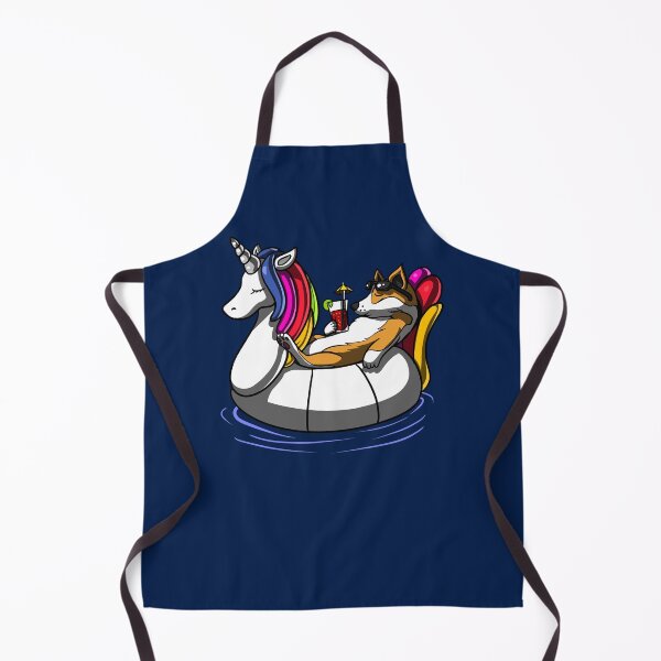 Item preview, Corgi Dog Riding Unicorn Float designed and sold by underheaven.