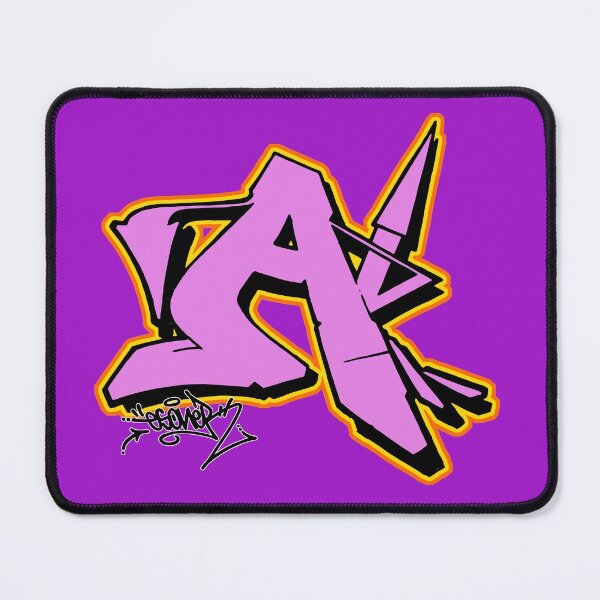 Item preview, PINK LETTER A BY ESONE URBAN GRAFFITI STREET STYLE  designed and sold by GraffitiBomberZ.