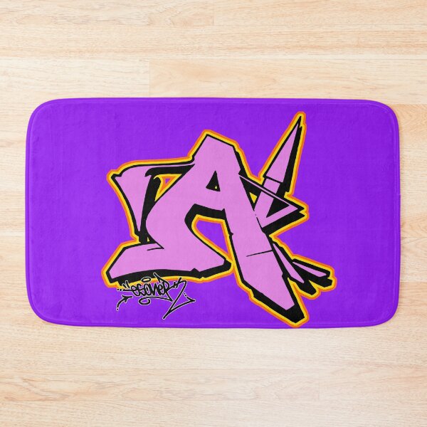 Item preview, PINK LETTER A BY ESONE URBAN GRAFFITI STREET STYLE  designed and sold by GraffitiBomberZ.