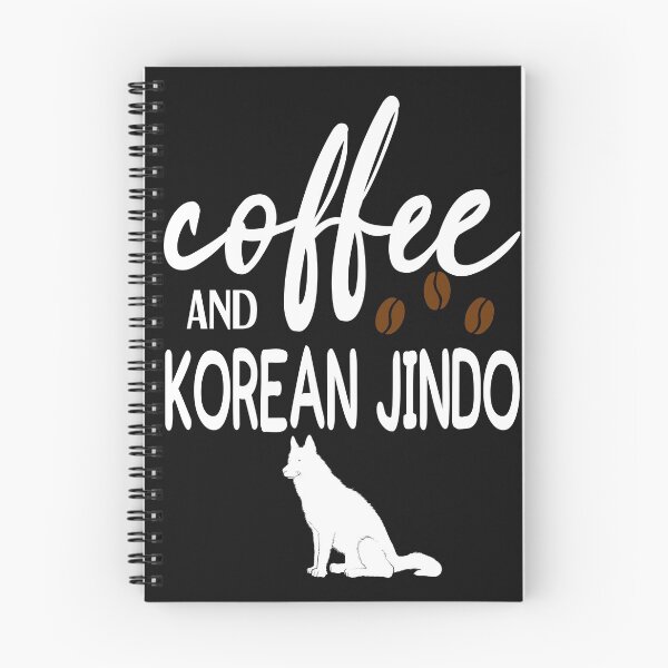 Item preview, Coffee And Korean Jindo designed and sold by LoomLight.