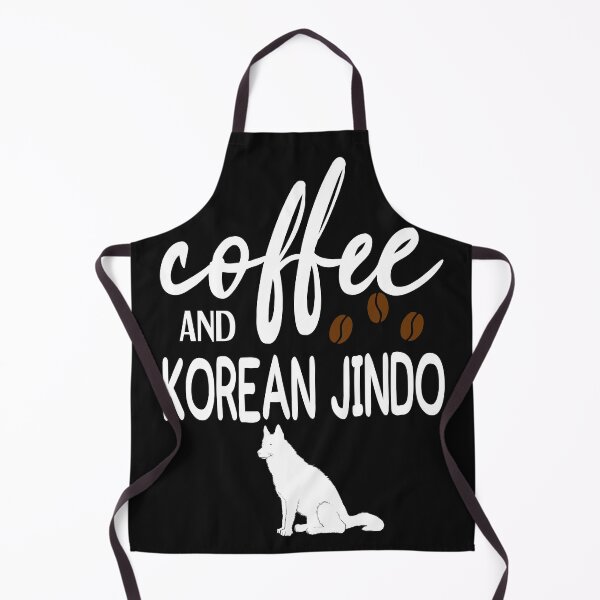 Item preview, Coffee And Korean Jindo designed and sold by LoomLight.