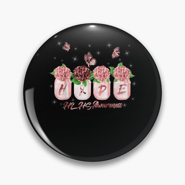 Item preview,  Hope Hydrangea Flower Butterfly Hlhs Awareness Gifts designed and sold by ritaz78.