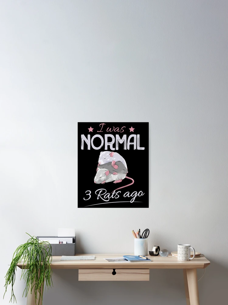 Thumbnail 2 of 3, Poster, Normal 3 Rats Ago designed and sold by CodeRatto.