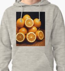 Oranges Piled Up Pullover Hoodie