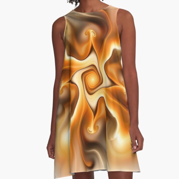 Do you like Caramel? A-Line Dress