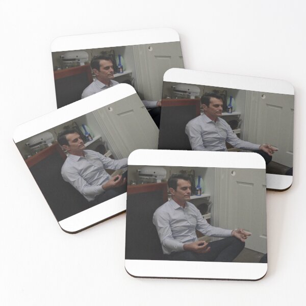 Item preview, Phil Dunphy meditating designed and sold by lucreziatrebbi.