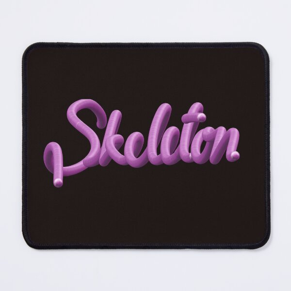 Item preview, Skeleton liquid 3D font,skeleton Halloween 3D font,skeleton purple  font designed and sold by neng0026.