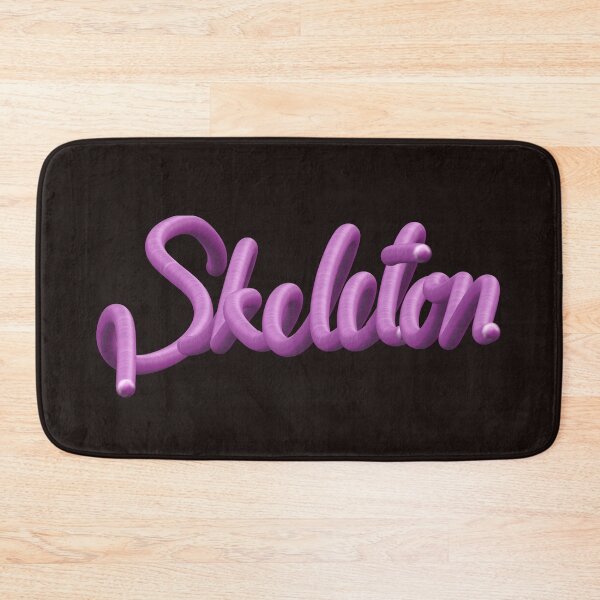 Item preview, Skeleton liquid 3D font,skeleton Halloween 3D font,skeleton purple  font designed and sold by neng0026.
