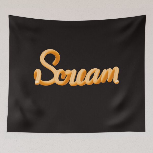 Item preview, Scream liquid 3D font,scream Halloween 3D font,scream yellow font designed and sold by neng0026.