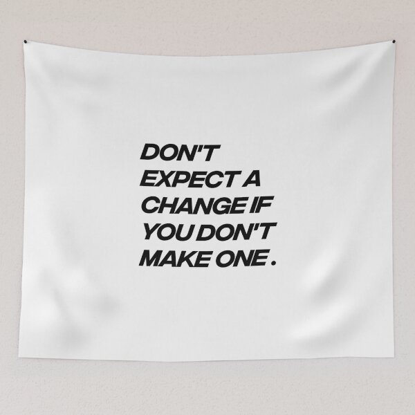 Item preview, Don't expect a change if you don't make one designed and sold by Sensei Squix.
