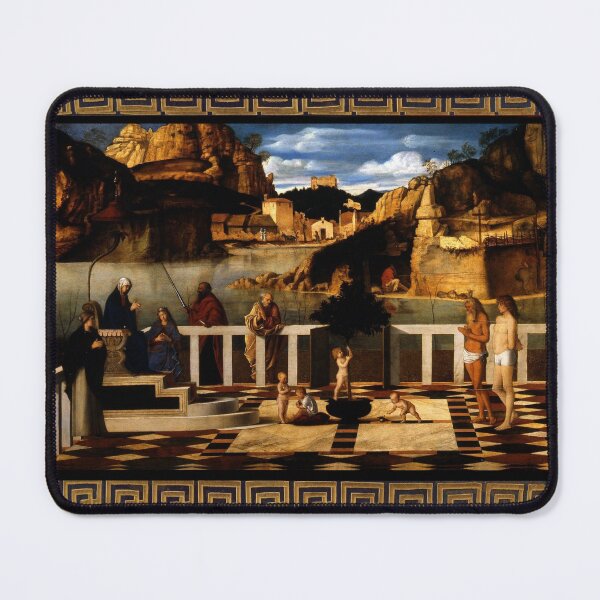 Item preview, SACRED ALLEGORY By Giovanni Bellini designed and sold by BulganLumini.