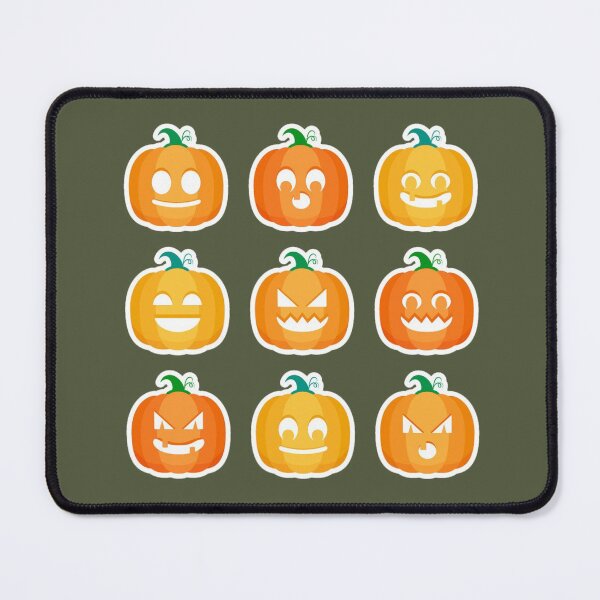 Item preview, Pumpkin Emoji Face Social Halloween Pack Decorating For Kids Toddlers Boys Girls designed and sold by catchyology.
