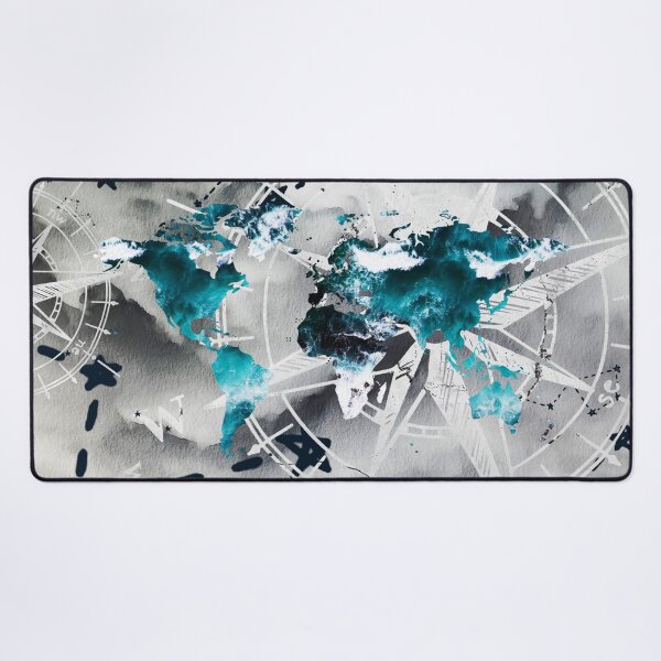 Item preview, World Map And Constellations designed and sold by cadinera.