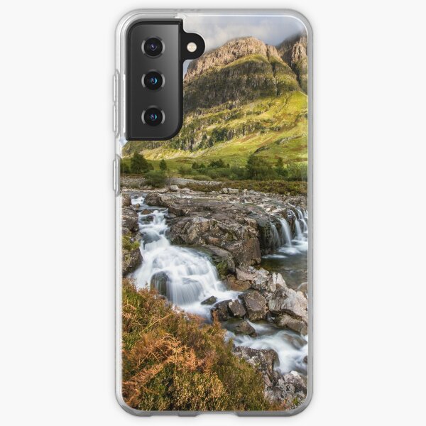 Falls of Glencoe Highlands of Scotland Samsung Galaxy Soft Case