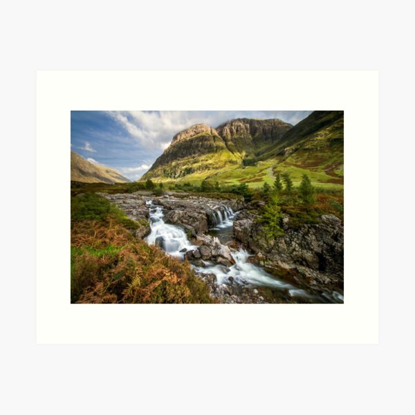 Item preview, Falls of Glencoe Highlands of Scotland designed and sold by Angie Latham.