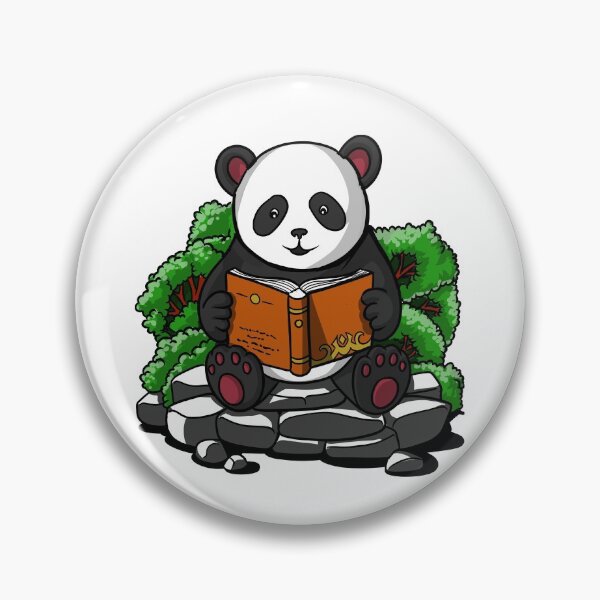 Item preview, Panda Bear Reading Book  designed and sold by underheaven.