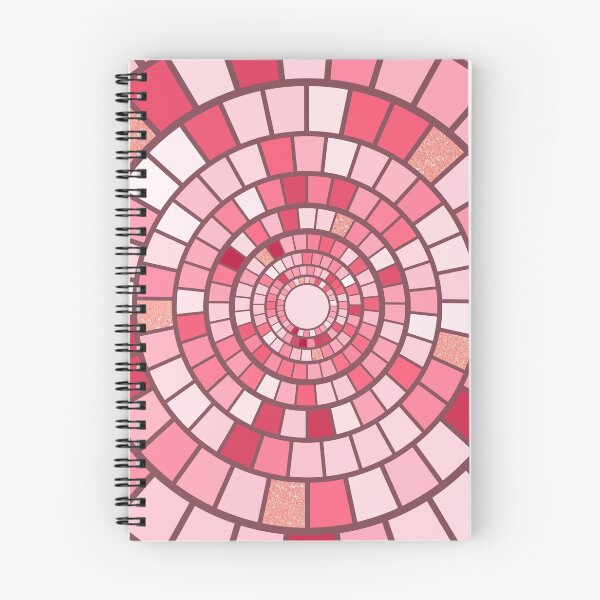 Item preview, Pink abstract mosaic pattern designed and sold by RinaGArt.